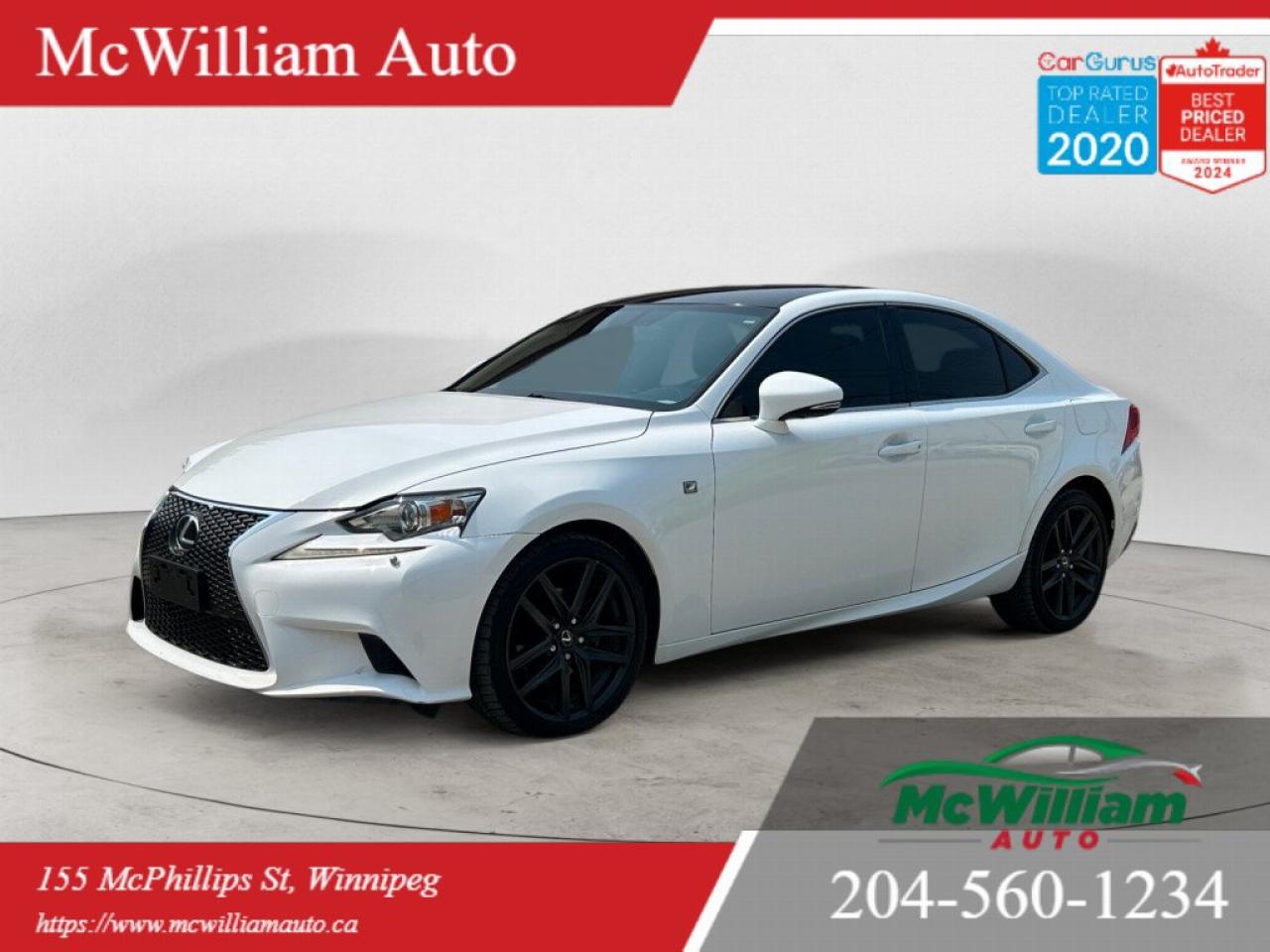 Used 2015 Lexus IS 250 F Sport |HTD & A/C SEATS | Front PPF | Condition 10/10 | for sale in Winnipeg, MB