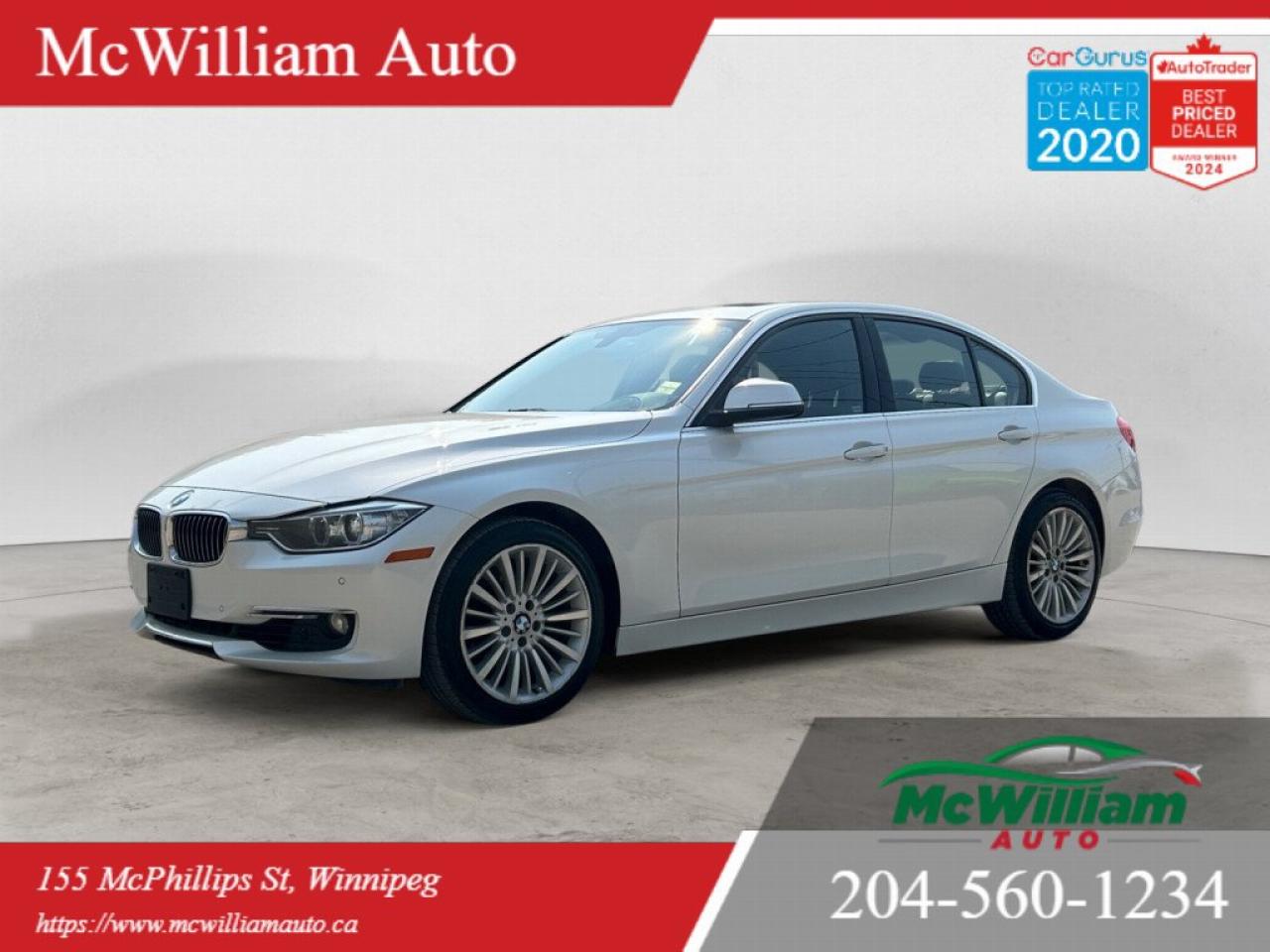 Used 2015 BMW 3 Series 328i xDrive | Heads Up Display | Sun Roof | Harmon Kardon Sound | for sale in Winnipeg, MB