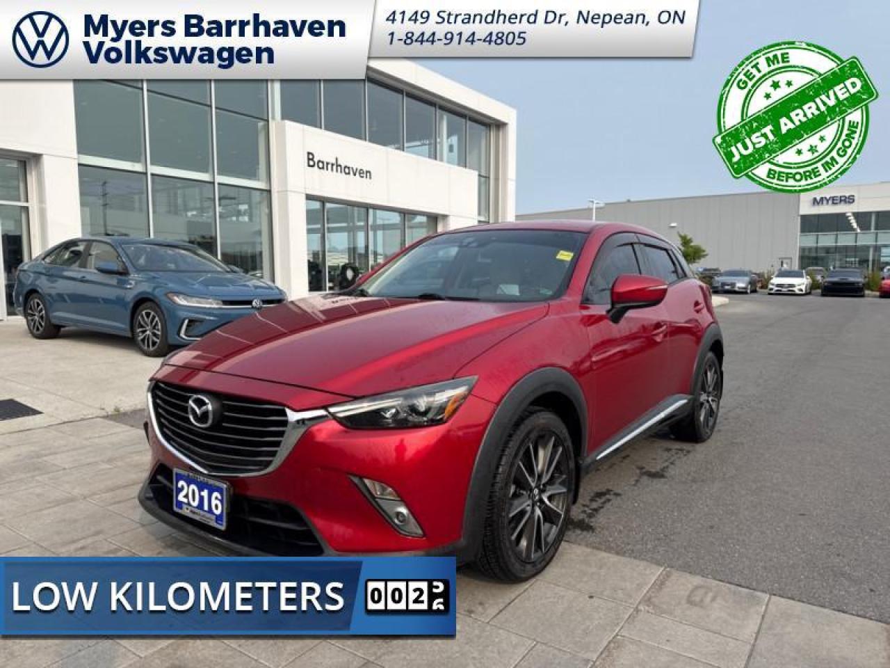 Used 2016 Mazda CX-3 GT  - Head-Up Display -  Sunroof for sale in Nepean, ON