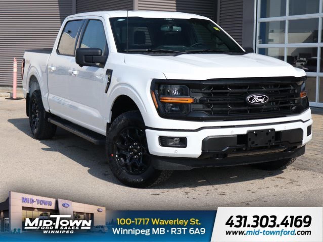 New 2025 Ford F-150 XLT | Black Appearance Pack | 360 Camera for sale in Winnipeg, MB