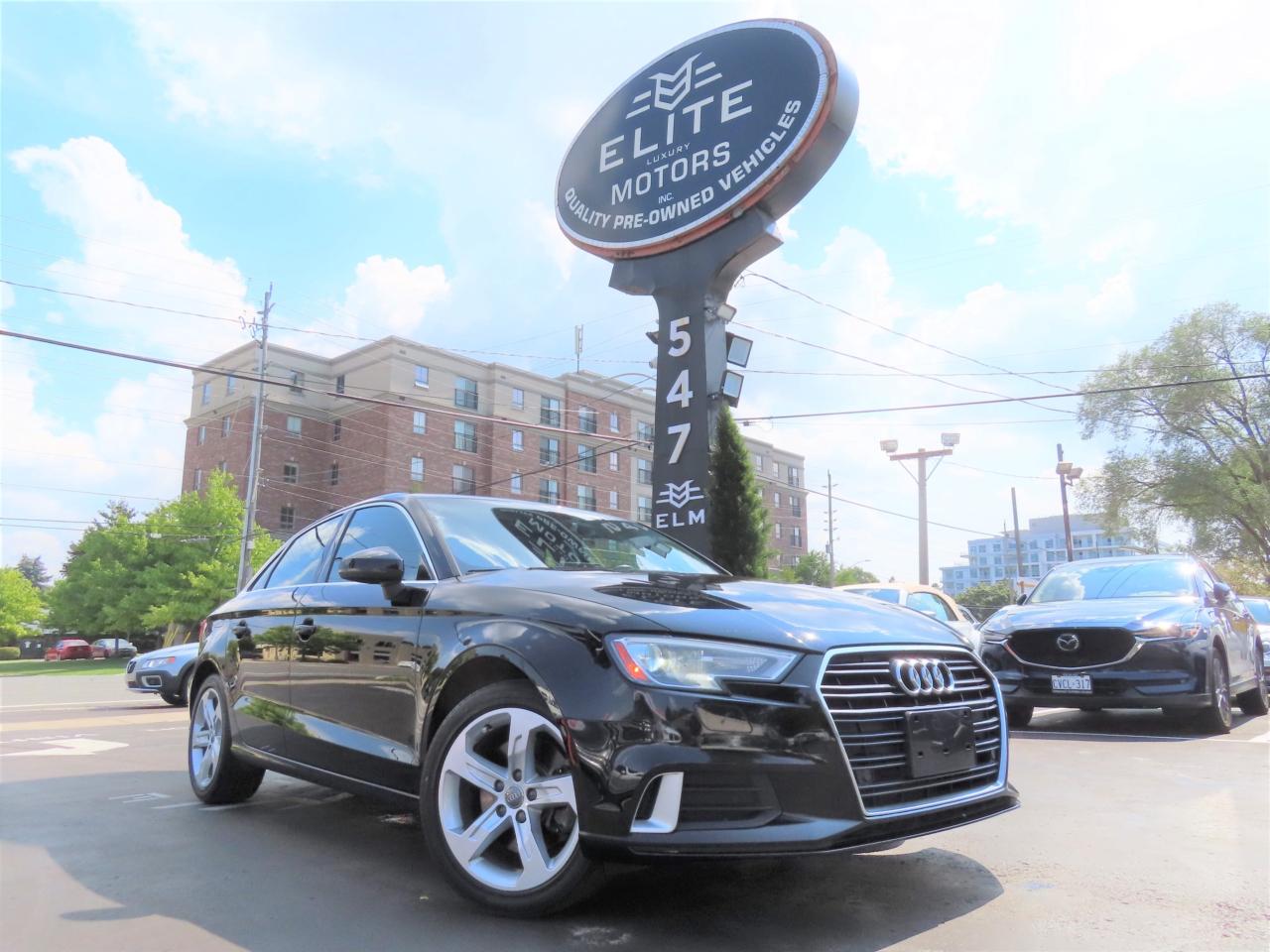 Used 2017 Audi A3 2.0T Komfort - Leather - Sunroof - Heated Seats !! for sale in Burlington, ON