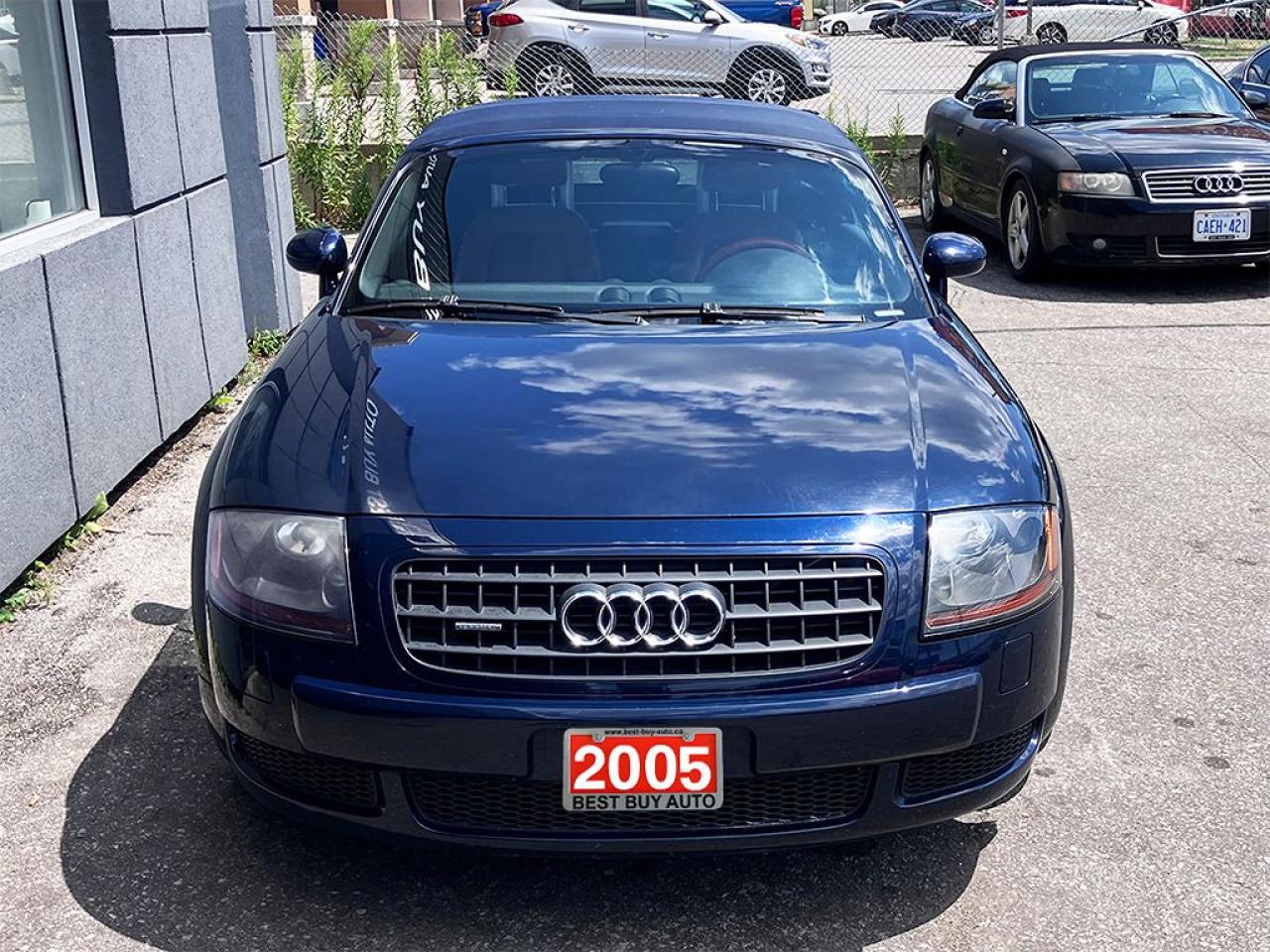 2005 Audi TT CONVERTIBLE|LEATHER|18in ALLOYS|PWR. TOP - Photo #4