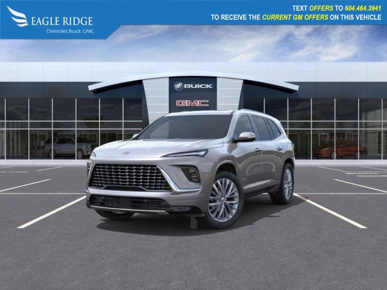 New 2026 Buick Enclave Avenir 30-Inch Panoramic Infotainment Display, Google Built-In, Navigation Compatibility, Wireless Charging, WiFi Compatibility, Wireless Smartphone Integration, Bose Premium Sound System. for sale in Coquitlam, BC