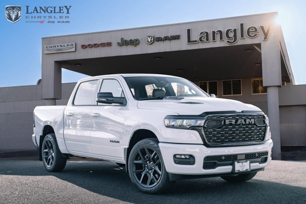 <p><strong>2026 RAM 1500 SPORT 4X4 CREW CAB 5'7" BOX</strong></p><p>A bold and aggressive powerhouse designed for the Canadian market, combining monochromatic styling with the high-performance Hurricane engine.</p><ul><li><p><strong>Engine</strong>: 3.0L Hurricane I6 Twin-Turbo </p><p></p></li><li><p><strong>Horsepower</strong>: 420 hp </p><p></p></li><li><p><strong>Torque</strong>: 469 lb-ft </p><p></p></li><li><p><strong>Max Towing</strong>: Up to 11,570 lbs </p><p></p></li><li><p><strong>Key Feature</strong>: Sport Performance Hood and 20-inch Black Painted Aluminum Wheels </p><p></p></li></ul><p>Come book a test drive at Langley Chrysler, conveniently located in Langley, British Columbia.</p>*All new vehicle purchases are plus the PDI accessory installs and any price increases provided by the manufacturer. For trucks the accessories will include wheel locks, spray-in liners, and mud flaps. For all other vehicles, wheel locks are standard, other equipment may apply. Confirm with the dealer.

<p>*All prices are net of all manufacturer incentives and/or rebates and are subject to change by the manufacturer without notice. All prices plus applicable taxes, applicable environmental recovery charges, documentation of $599 and full tank of fuel surcharge of $76 if a full tank is chosen.<br />Other items available that are not included in the above price:<br />Tire & Rim Protection and Key fob insurance starting from $599<br />Service contracts (extended warranties) for up to 7 years and 200,000 kms starting from $599<br />Custom vehicle accessory packages, mudflaps and deflectors, tire and rim packages, lift kits, exhaust kits and tonneau covers, canopies and much more that can be added to your payment at time of purchase<br />Undercoating, rust modules, and full protection packages starting from $199<br />Flexible life, disability and critical illness insurances to protect portions of or the entire length of vehicle loan?im?im<br />Financing Fee of $500 when applicable<br />Prices shown are determined using the largest available rebates and incentives and may not qualify for special APR finance offers. See dealer for details. This is a limited time offer.</p>