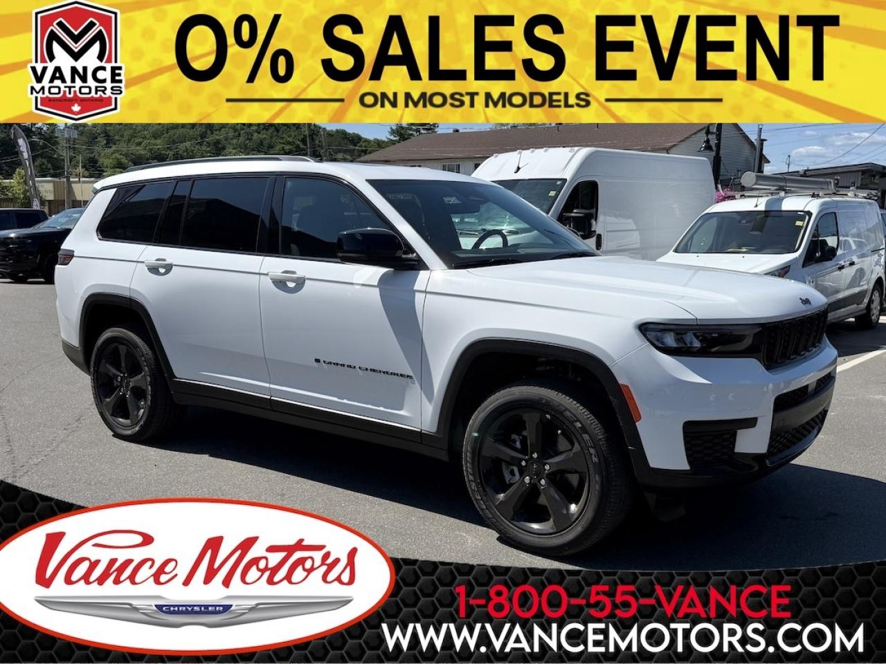 New 2025 Jeep Grand Cherokee L Altitude 4x4 for sale in Bancroft, ON