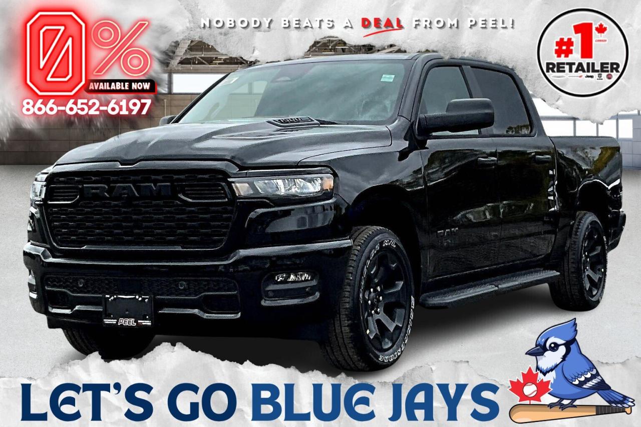 New 2025 RAM 1500 TRADESMAN CREW | Black Express Pkg | Buckets | V6 for sale in Mississauga, ON