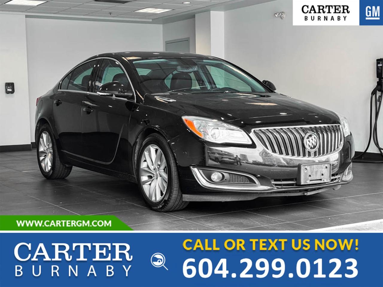 Used 2016 Buick Regal FWD | 2.0L TURBO ENGINE/POWER & HEAT SEAT/REAR CAM for sale in Burnaby, BC