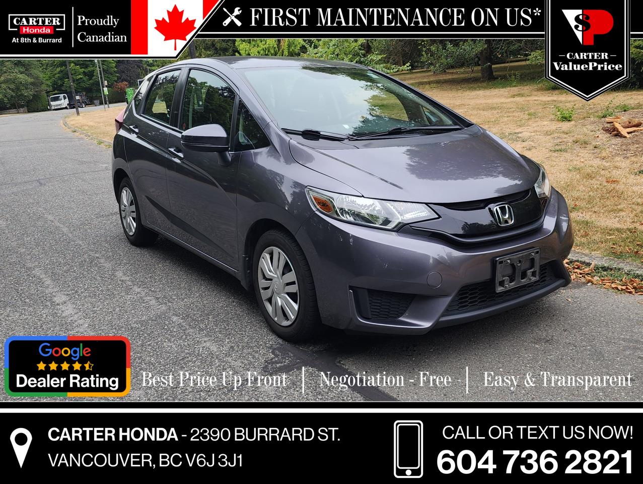 Used 2015 Honda Fit  for sale in Vancouver, BC