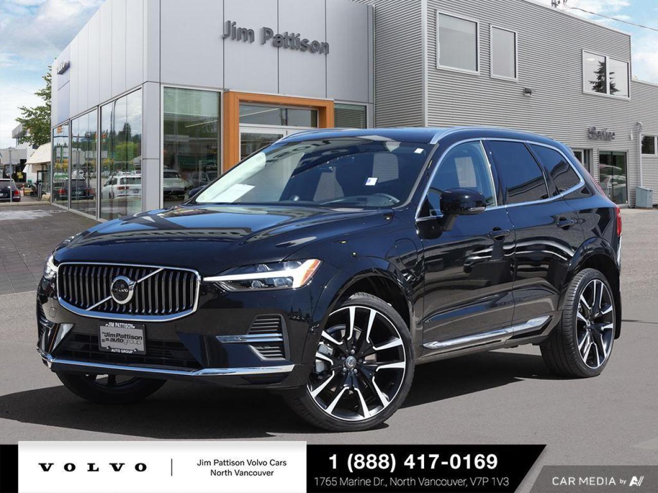 Used 2023 Volvo XC60 Recharge T8 PHEV Ultimate - LOCAL/LOADED/Air-Suspension for sale in North Vancouver, BC