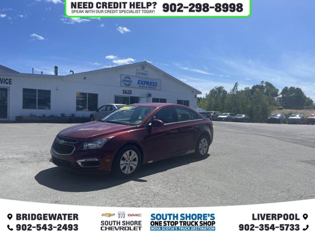 Used 2016 Chevrolet Cruze Limited LT for sale in Bridgewater, NS