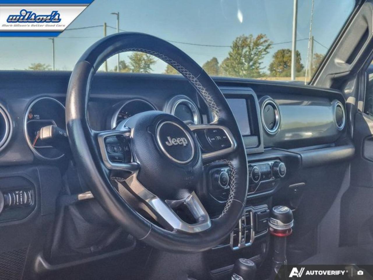 2021 Jeep Gladiator Overland | 6-Speed Manual | Heated Wheel + Seats | Rear Camera | CarPlay + Android | and More ! Photo
