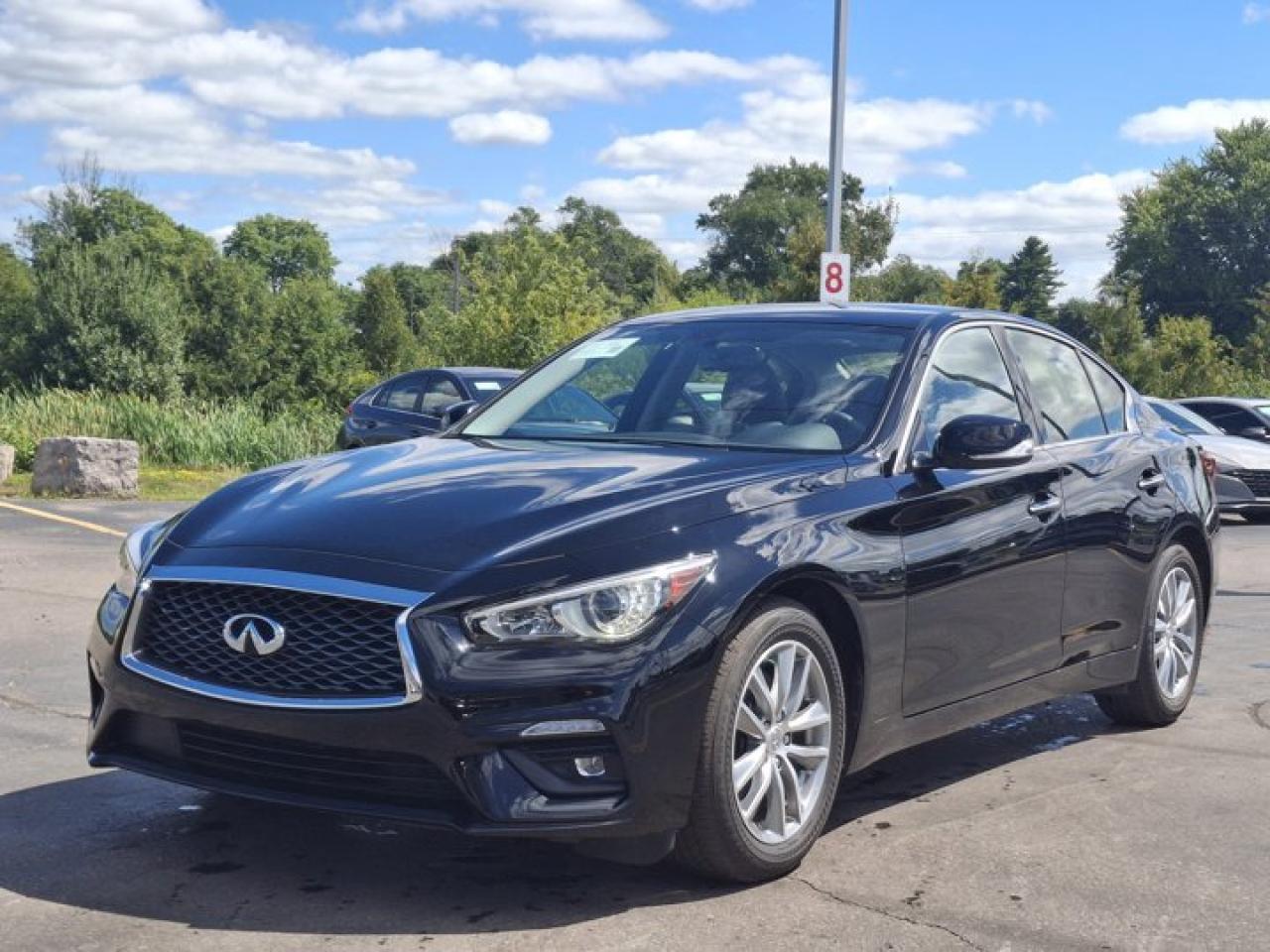 Used 2021 Infiniti Q50 PURE AWD | Leather | Heated Seats | Rear Camera | Power Seat | and More ! for sale in Guelph, ON
