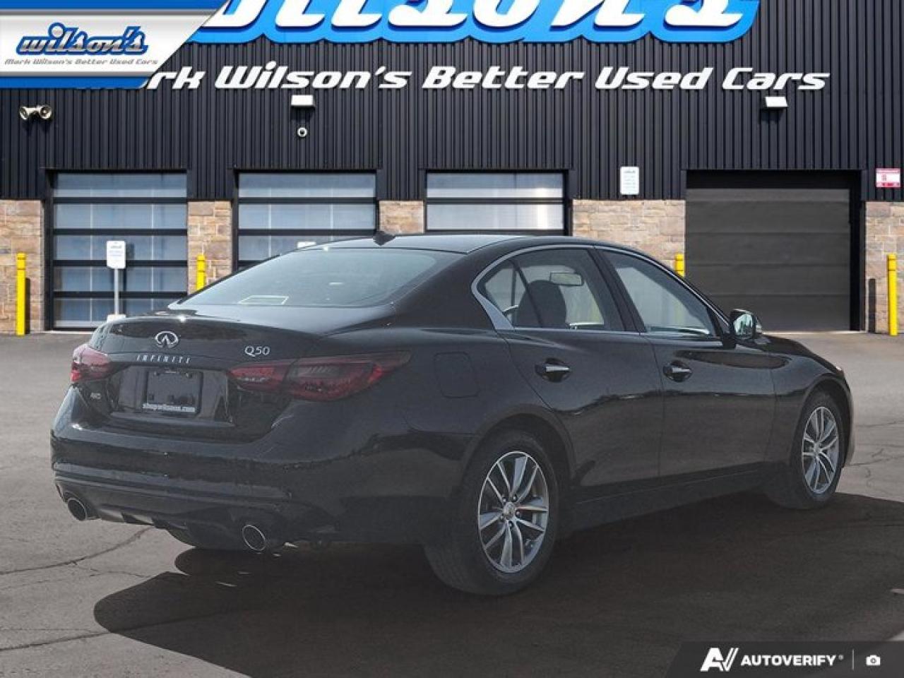 2021 Infiniti Q50 PURE AWD | Leather | Heated Seats | Rear Camera | Power Seat | and More ! Photo4