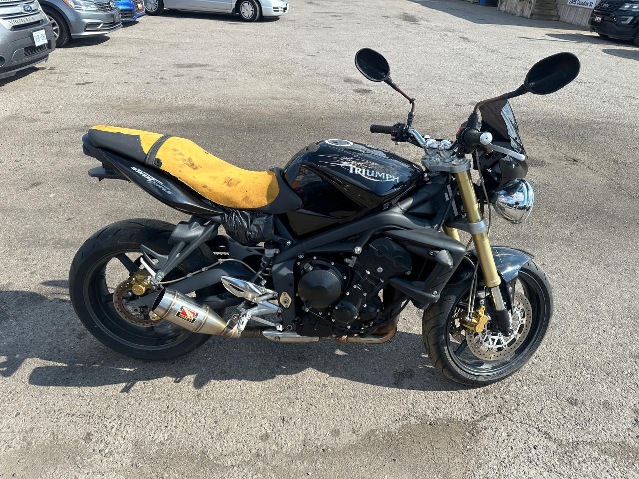 2009 Triumph Speed Triple R STREET TRIPLE, VANDALIZED, EXHAUST, NO KEYS,AS IS - Photo #6