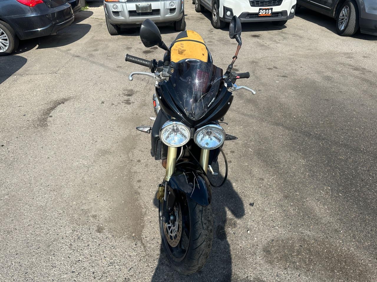 2009 Triumph Speed Triple R STREET TRIPLE, VANDALIZED, EXHAUST, NO KEYS,AS IS - Photo #8