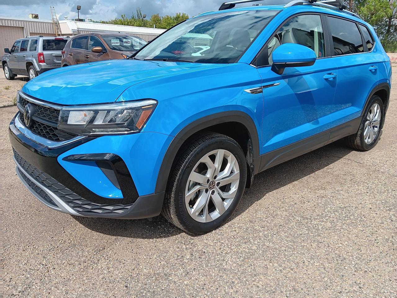 Used 2022 Volkswagen Taos Comfortline 4 Motion, Leather, Pano, BU Cam, Htd S for sale in Edmonton, AB