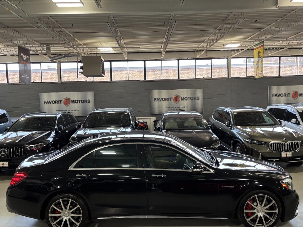 2018 Mercedes-Benz S-Class S63 AMG|4MATIC+|V8BITURBO|MASSAGE|NAV|AMBIENT|HUD| Photo4