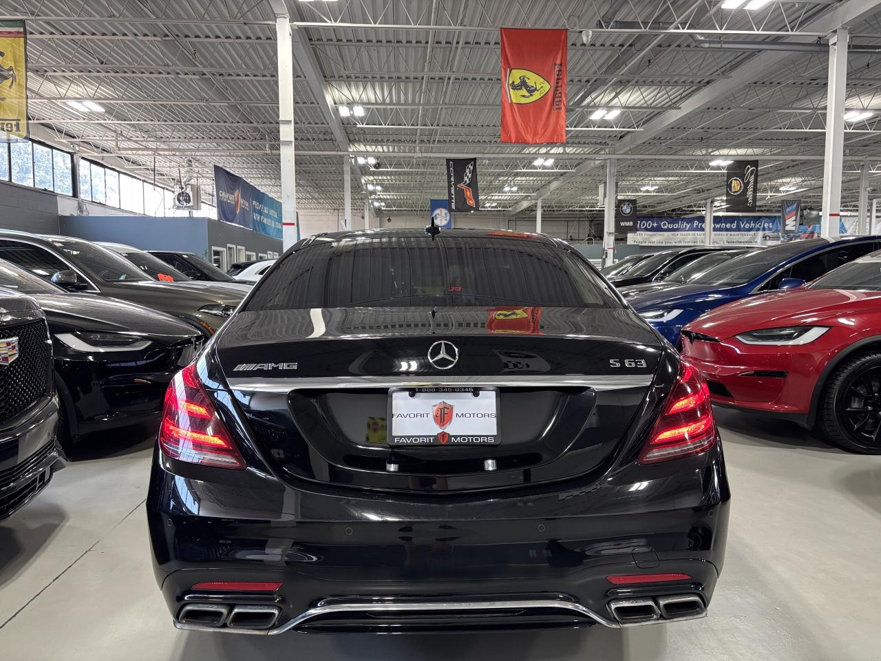 2018 Mercedes-Benz S-Class S63 AMG|4MATIC+|V8BITURBO|MASSAGE|NAV|AMBIENT|HUD| - Photo #10