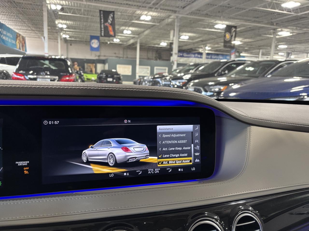 2018 Mercedes-Benz S-Class S63 AMG|4MATIC+|V8BITURBO|MASSAGE|NAV|AMBIENT|HUD| - Photo #46
