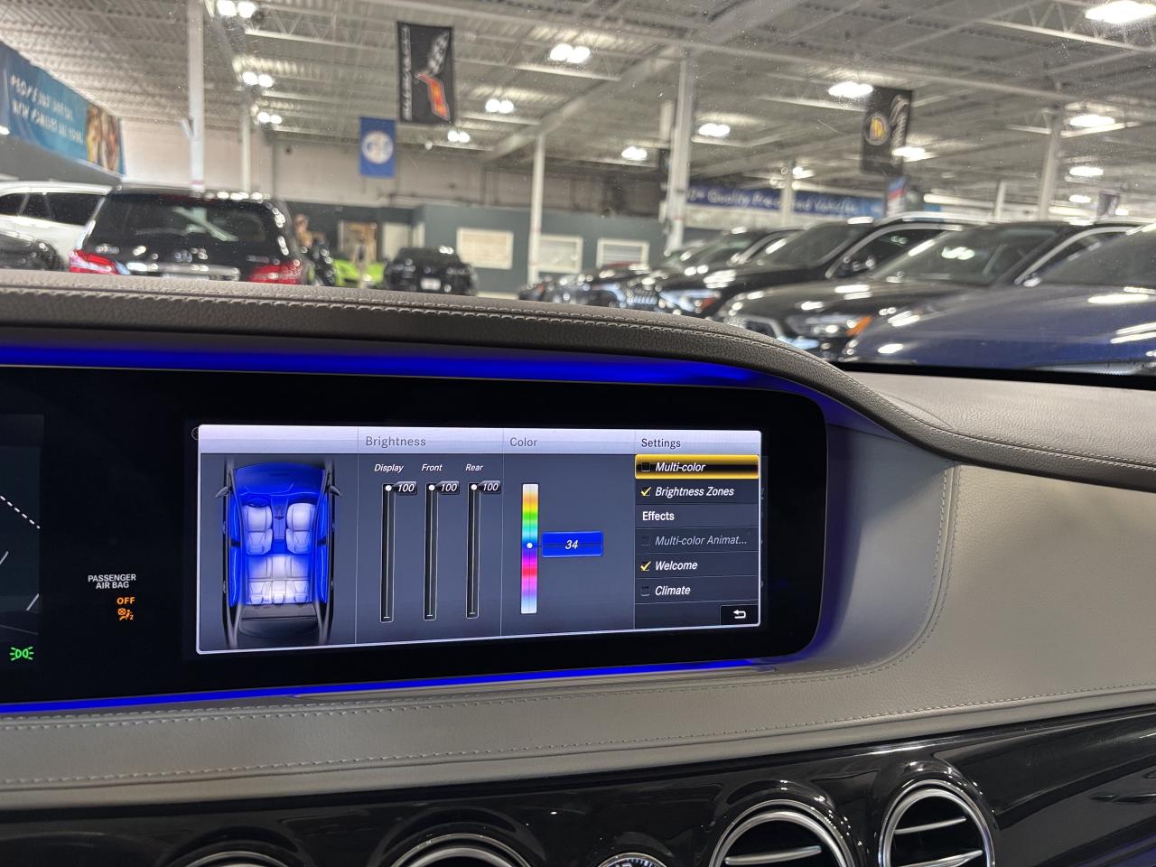 2018 Mercedes-Benz S-Class S63 AMG|4MATIC+|V8BITURBO|MASSAGE|NAV|AMBIENT|HUD| - Photo #47