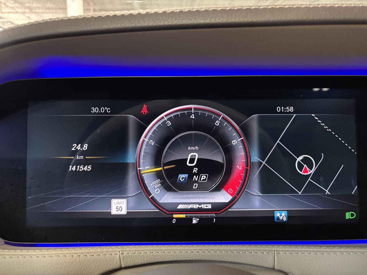 2018 Mercedes-Benz S-Class S63 AMG|4MATIC+|V8BITURBO|MASSAGE|NAV|AMBIENT|HUD| - Photo #52