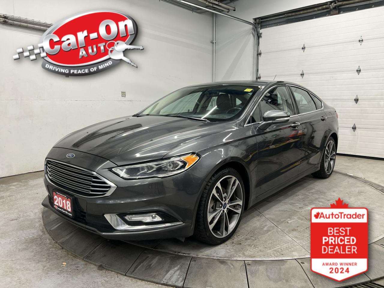 Used 2018 Ford Fusion TITANIUM AWD| ECOBOOST|COOLED LEATHER|SUNROOF for sale in Ottawa, ON