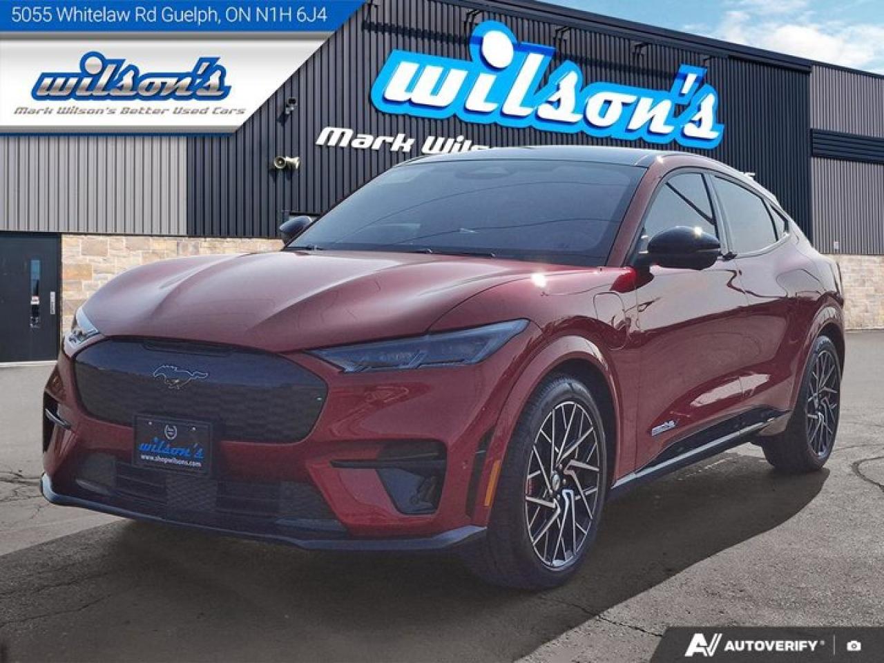 Used 2022 Ford Mustang Mach-E GT Performance AWD | Ext Range | Glass Roof | Co-Pilot 360 | 360 Camera | Performance Seats & More! for sale in Guelph, ON