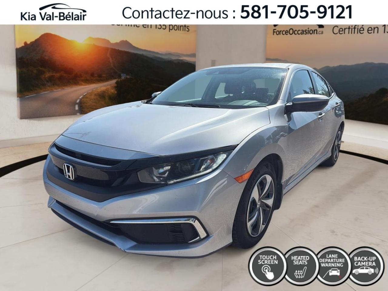 Used 2021 Honda Civic LX *CVT *CRUISE *CAMERA *CARPLAY *SIEGE CHAUF *A/C for sale in Québec, QC