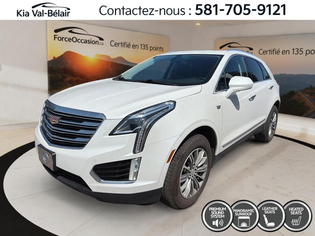 Used 2018 Cadillac XT5 LUXURY *AWD *V6 *310HP *TOIT *CUIR *CAMERA *BI-ZONE *BOSE for sale in Québec, QC