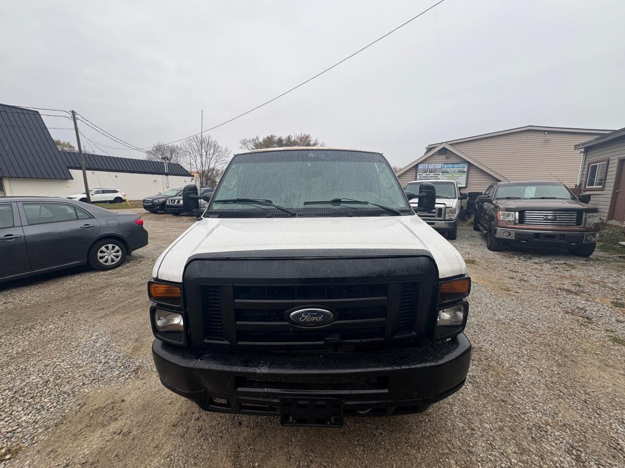 2009 Ford Econoline E-350 Super Cargo Van, Low KM, No Rust with Safety & 1 year Premium Warranty Photo0