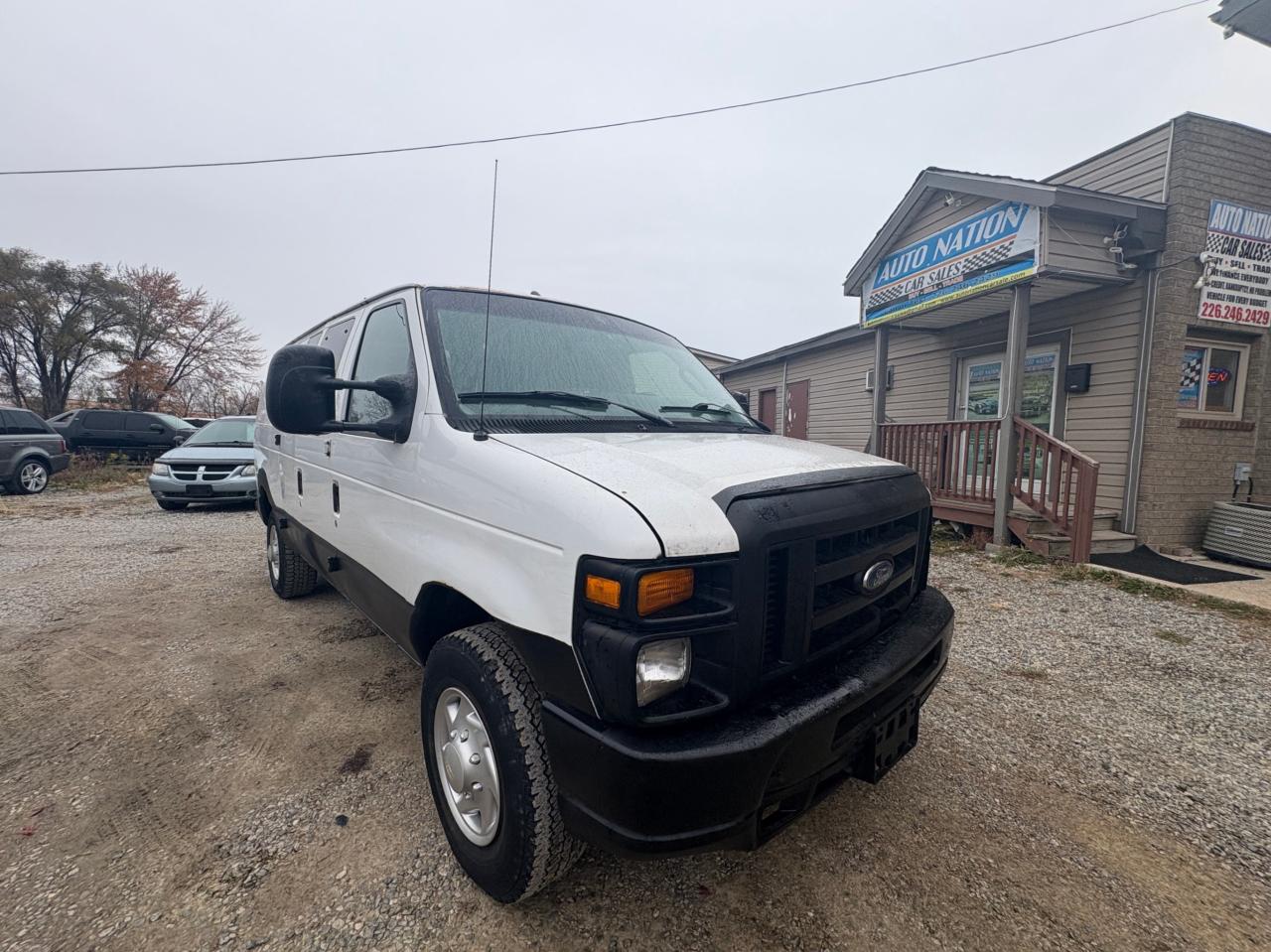 2009 Ford Econoline E-350 Super Cargo Van, Low KM, No Rust with Safety & 1 year Premium Warranty Photo
