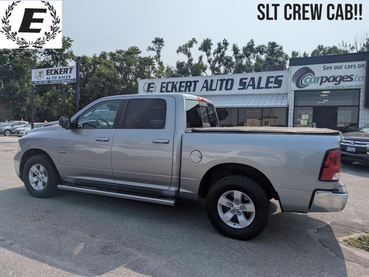 Used 2020 RAM 1500 Classic SLT CREW CAB/TONNEAU COVER!! for sale in Barrie, ON