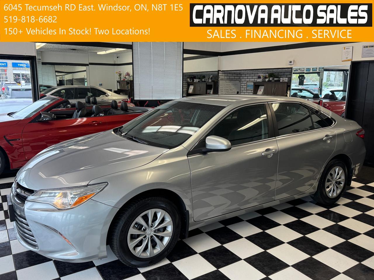 2017 Toyota Camry LE+Camera+Bluetooth+Cruise Control+A/C Photo0