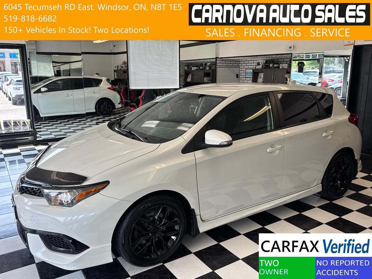 2017 Toyota Corolla iM Hatchback+New Tires+Alloys+Brakes+CLEAN CARFAX Photo0