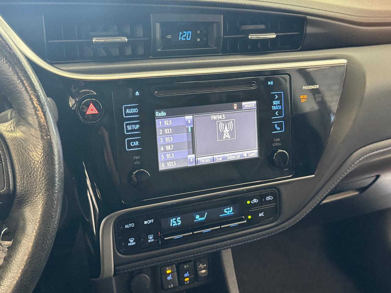 2017 Toyota Corolla SE+Adaptive Cruise+New Tires+Heated Steering Photo