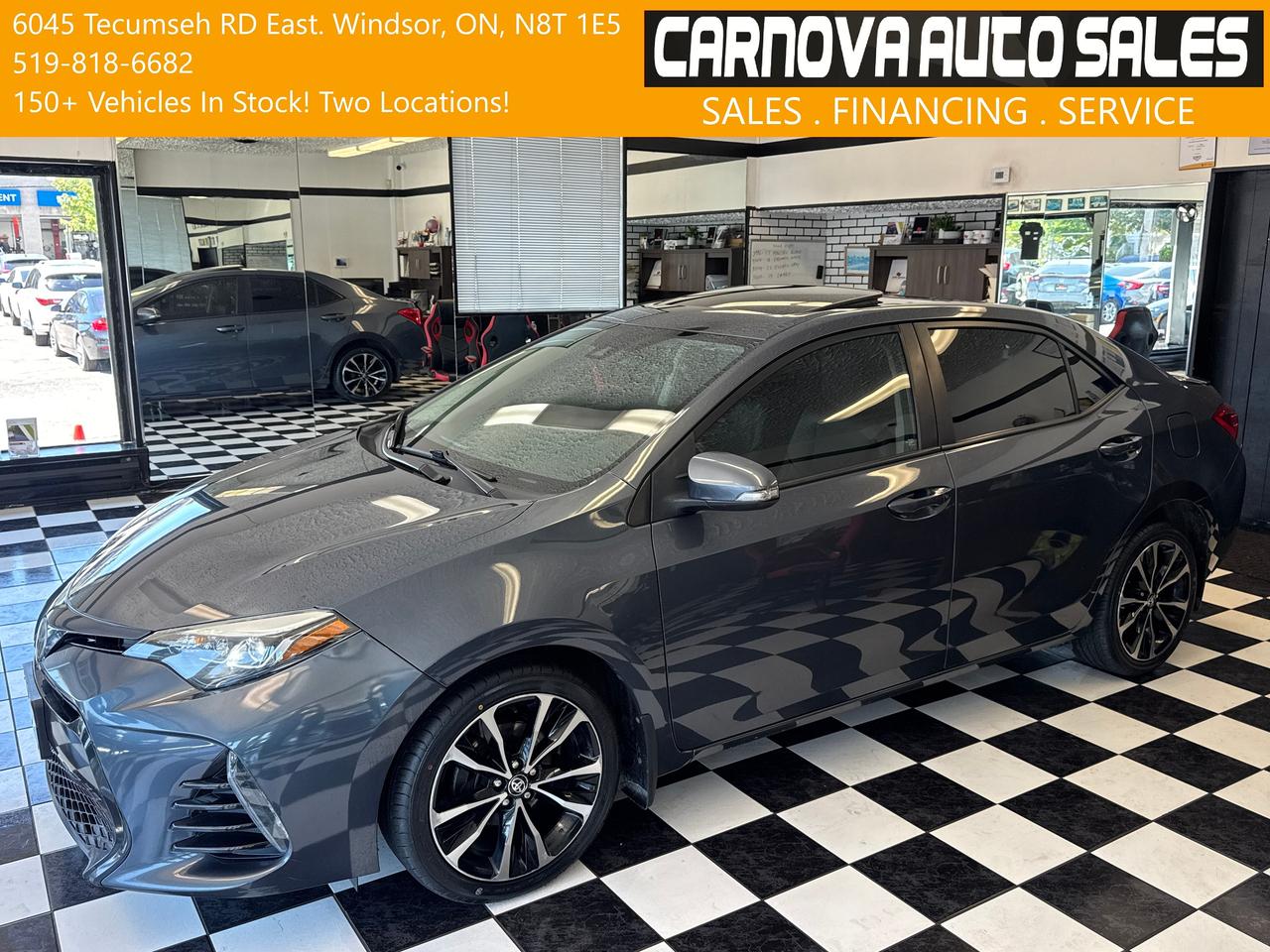 2017 Toyota Corolla SE+Adaptive Cruise+New Tires+Heated Steering Photo0