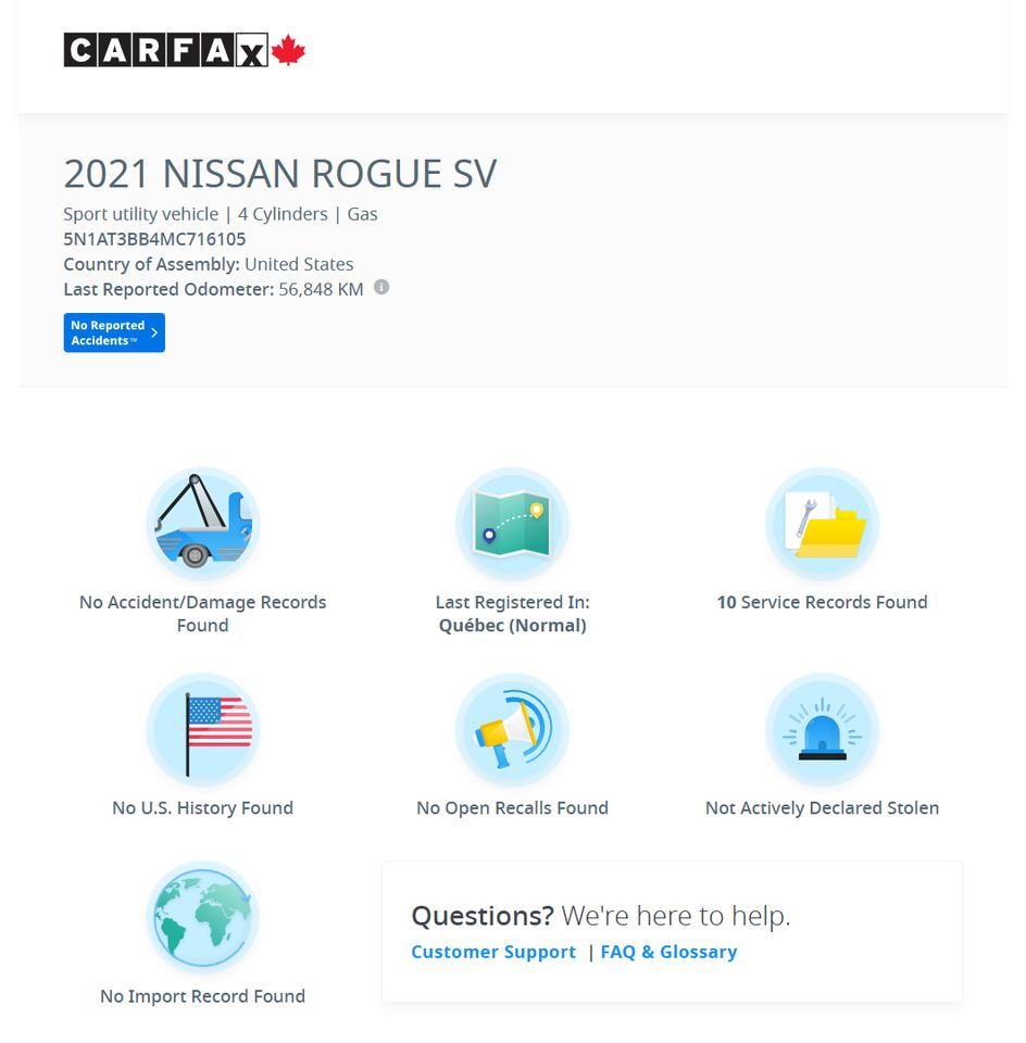 2021 Nissan Rogue SV TECH AWD+Pano Roof+Adaptive Cruise+CLEAN CARFAX Photo