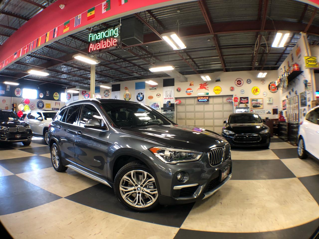 2018 BMW X1 XDRIVE 28i SPORT PKG LEATHER PAN/ROOF B/SPOT CAMER