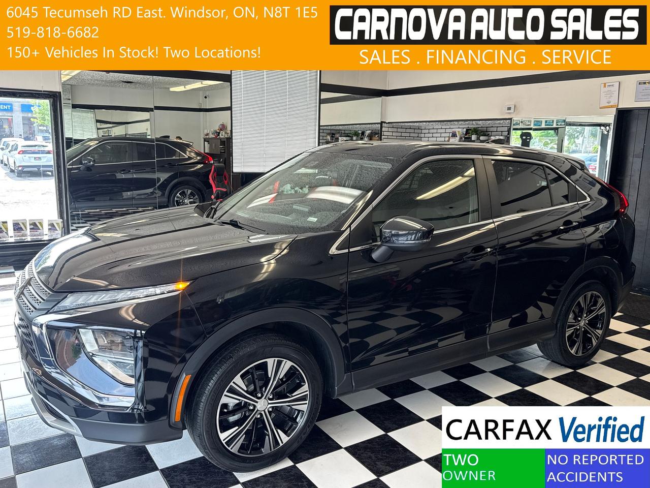 2022 Mitsubishi Eclipse Cross SE AWD+New Brakes+ApplePlay+BSM+CLEAN CARFAX Photo0