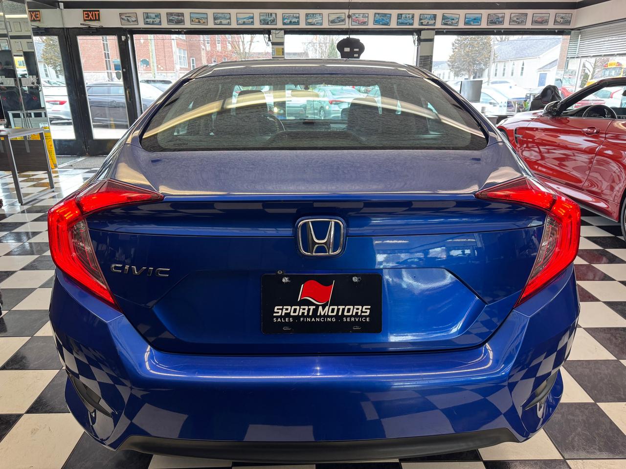 2017 Honda Civic LX+New Tires+Brakes+Camera+ApplePlay+Heated Seats Photo4