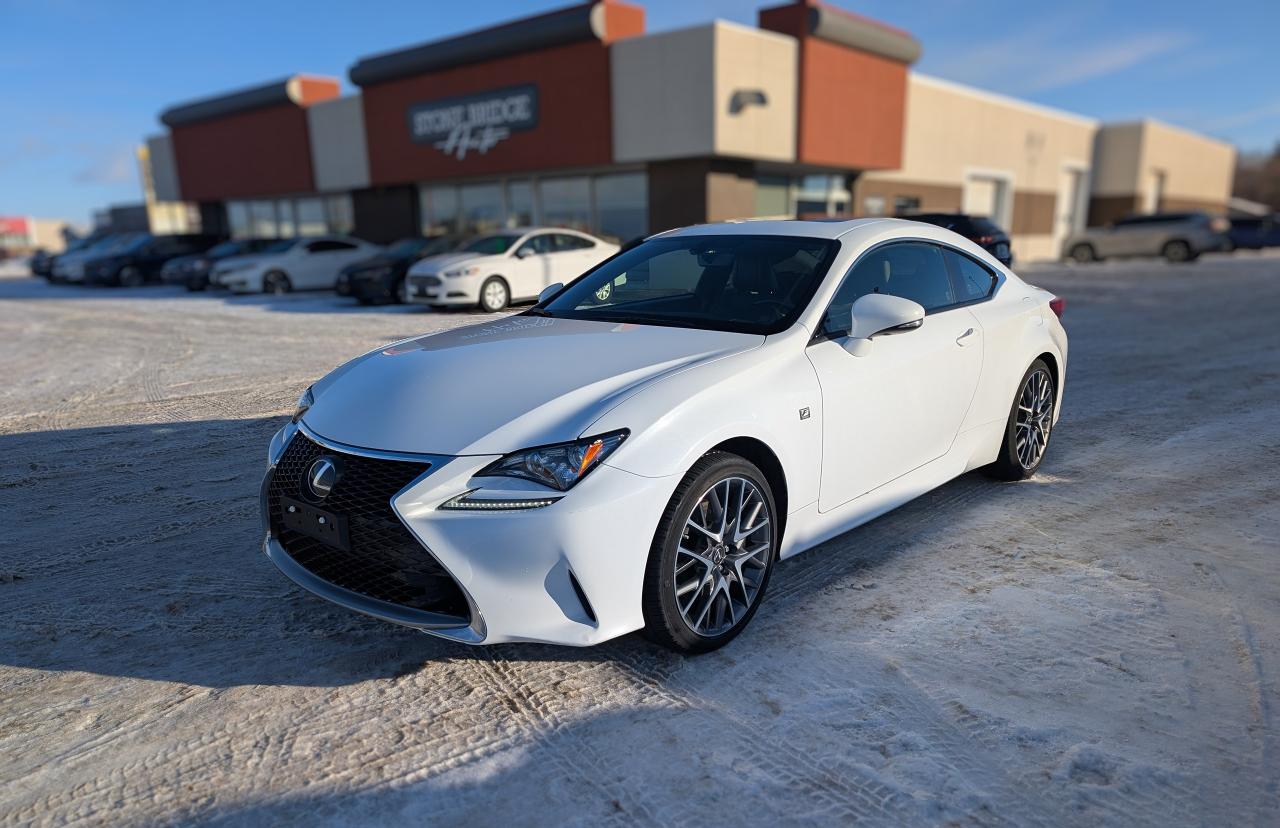<p>Finance this vehicle! Apply at stonebridgeauto.com</p><p>&nbsp;</p><p>2017 Lexus RC 300 with 93000km. 3.5L V6 AWD. Clean title and safetied. 1 owner vehicle, originally from BC.&nbsp;</p><p>&nbsp;</p><p>Leather interior</p><p>Heated steering wheel</p><p>Heated and Cooled seats</p><p>Power seats with memory drivers seat</p><p>Navigation</p><p>Blind spot monitoring</p><p>Back up camera</p><p>Sunroof</p><p>Dual climate control</p><p>Push button start</p><p>&nbsp;</p><p>We take trades! Vehicle is for sale in Steinbach by STONE BRIDGE AUTO INC. Dealer #5000 we are a small business focused on customer satisfaction. Text or call before coming to view and ask for sales.&nbsp;</p>