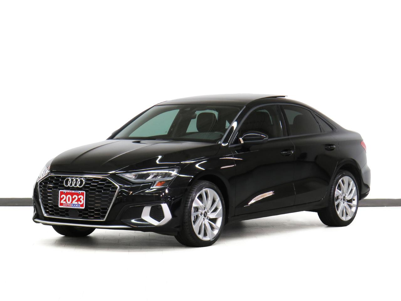 2023 Audi A3 KOMFORT AWD | Leather | Sunroof | Digital Dash