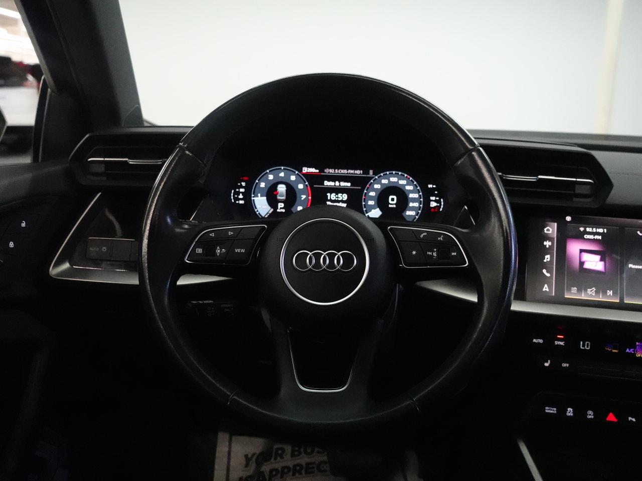 2023 Audi A3 KOMFORT | AWD | Leather | Sunroof | Digital Dash