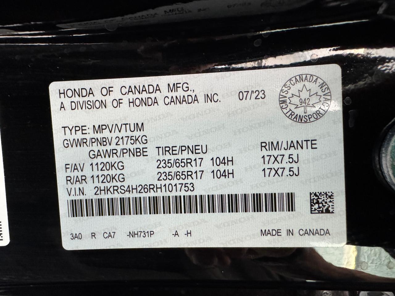 2024 Honda CR-V LX-B AWD+LIKE NEW! ONE OWNER+CLEAN CARFAX Photo40
