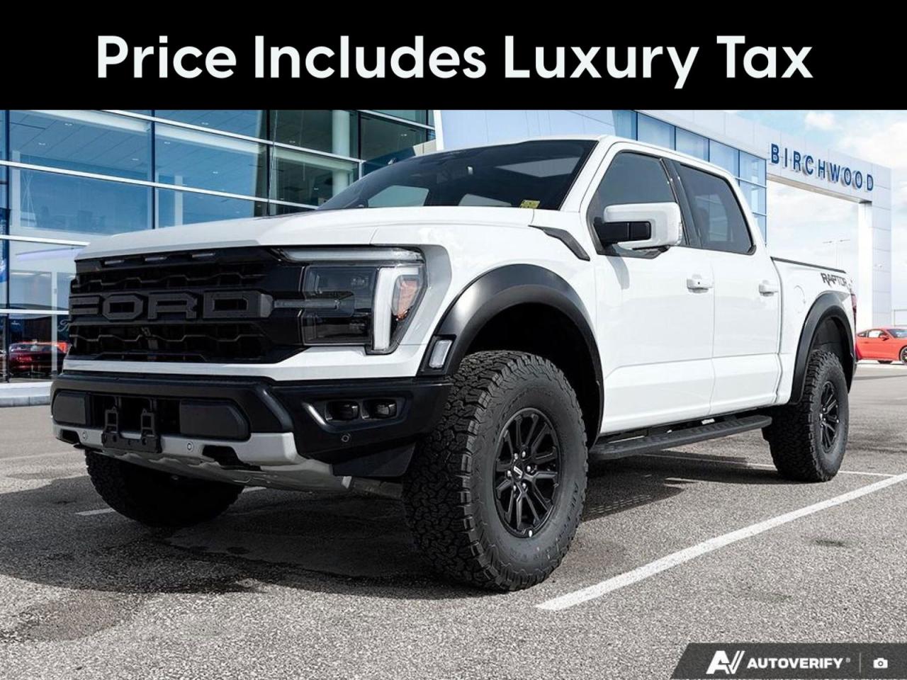 New 2025 Ford F-150 Raptor 801A | 3.5L | Twin Pannel Sunroof | Spray in bedliner for sale in Winnipeg, MB