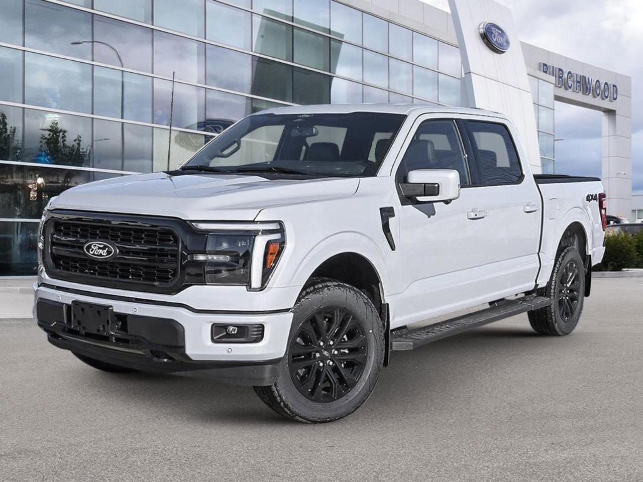 New 2025 Ford F-150 LARIAT Factory Order - Arriving Soon - 502A | 3.5L | Twin Panel Moonroof | BLK PKG for sale in Winnipeg, MB