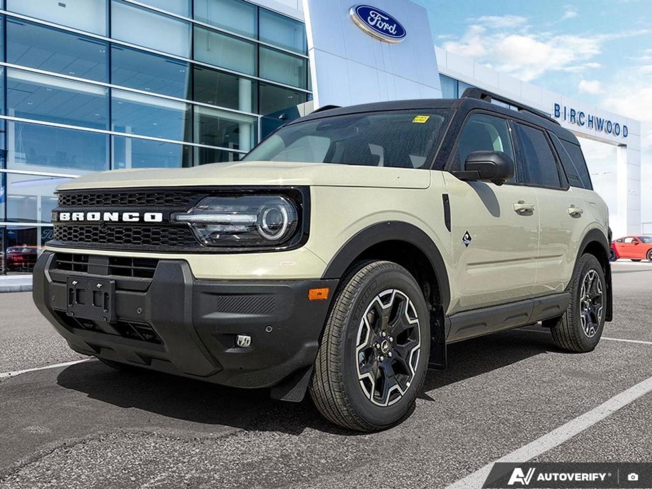 New 2025 Ford Bronco Sport Outer Banks 300A | 1.5L | Tech PKG | Power Moonroof for sale in Winnipeg, MB