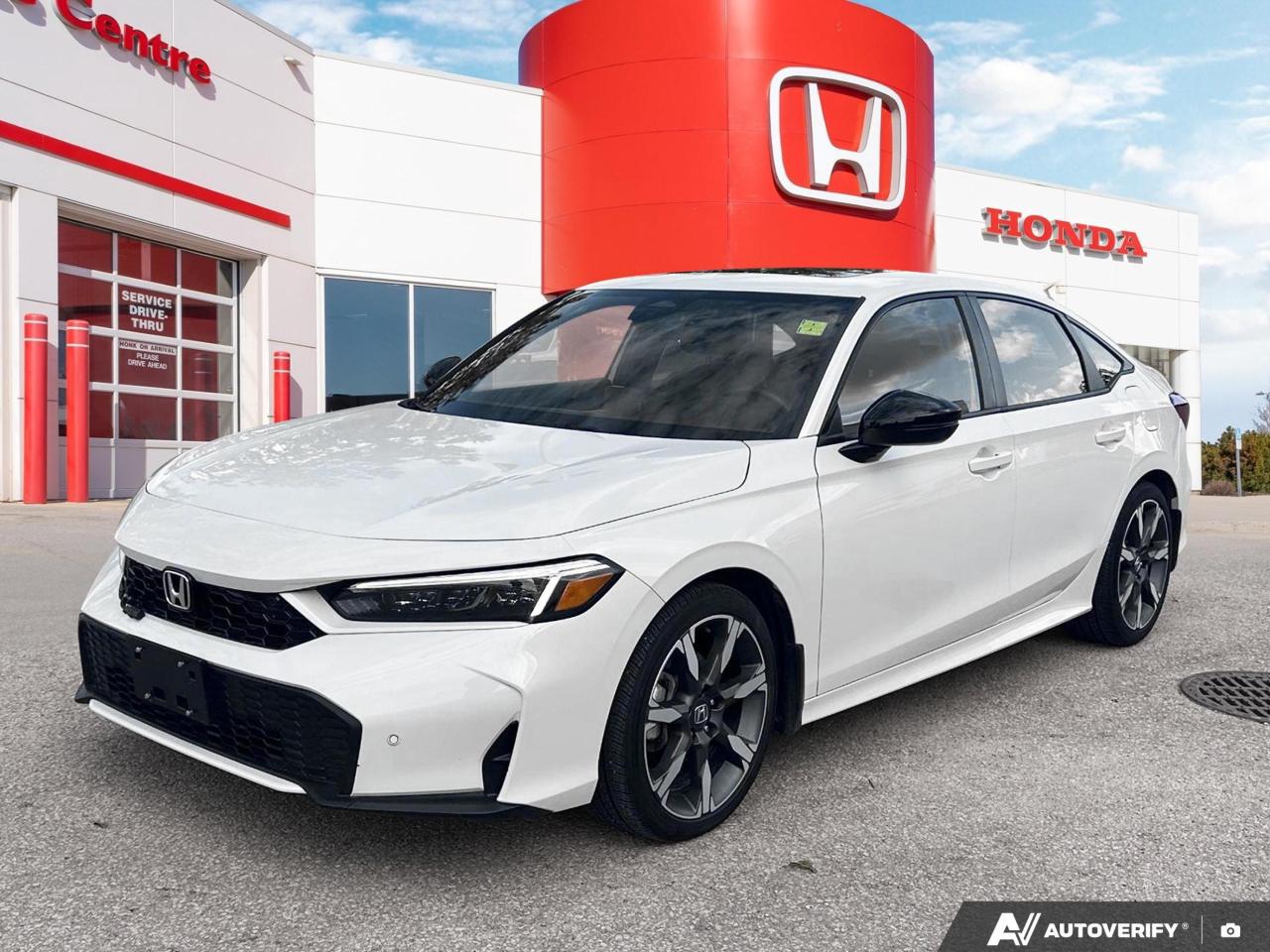 Used 2025 Honda Civic Hybrid Sport Touring No Accidents | Locally Owned for sale in Winnipeg, MB