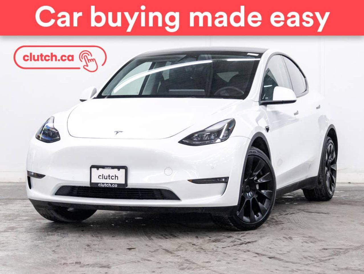 Used 2022 Tesla Model Y Long Range AWD w/ Heated Front Seats, Bluetooth, Rearview Cam for sale in Toronto, ON