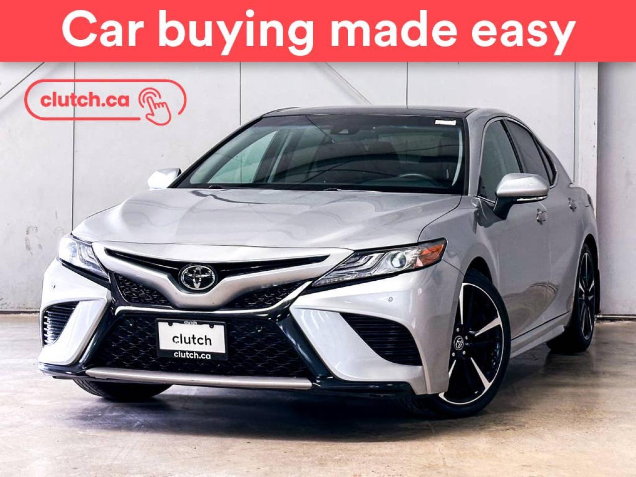 Used 2018 Toyota Camry XSE w/ Apple CarPlay, Heated Front Seats, Rearview Cam for sale in Toronto, ON
